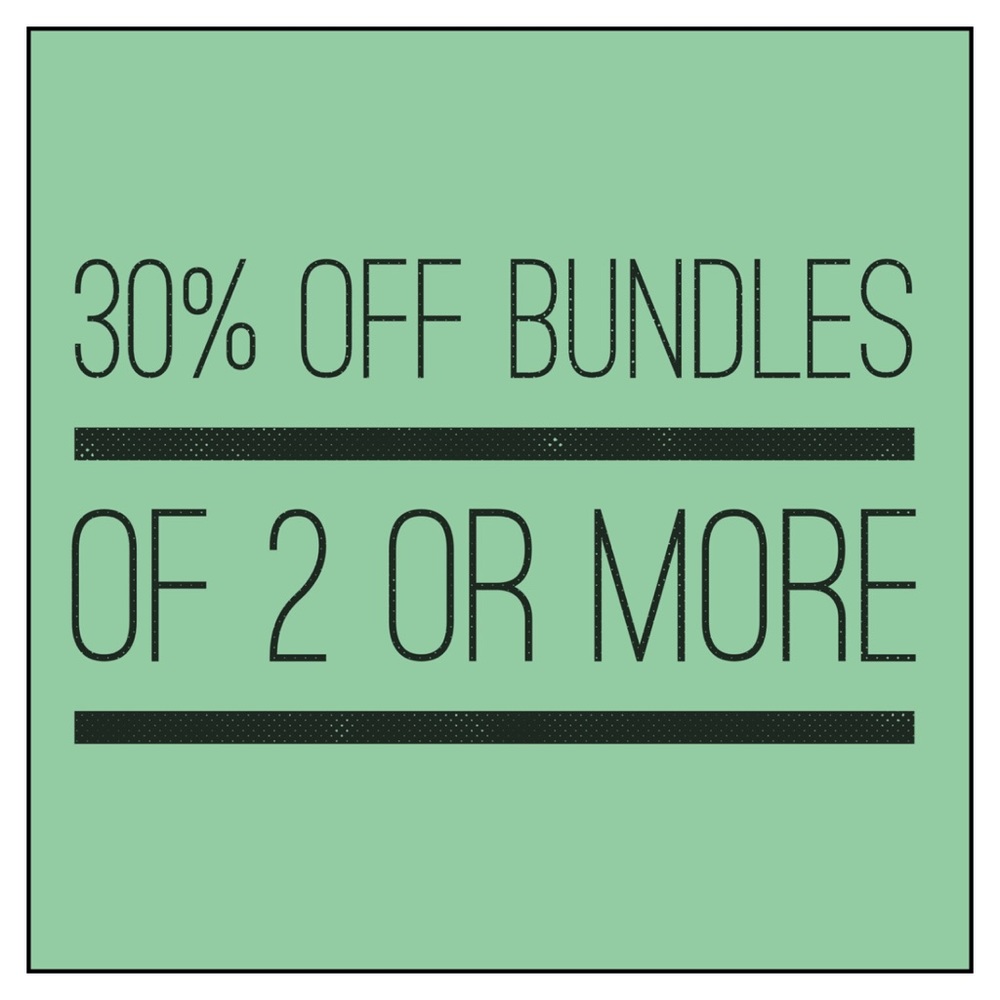 30% OFF 2 Or More Items!